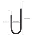 thumbnail image 4 of Surf Surfboard Wall Rack for Longboards and Shortboards, Aluminum Storage Wall Rack Wall Display Mount for Indoor and Outdoor, 4 of 6