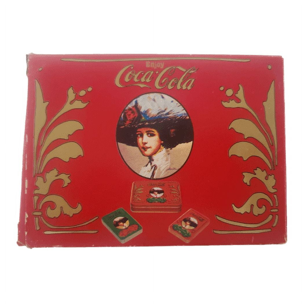 CocaCola Nostalgia Playing Cards コカコーラ Vintage Coca Cola Nostalgia Playing Cards Set of 2 Tin 1994