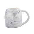 thumbnail image 1 of Taza de café de cerámica novedosa, taza de leche para el hogar, para cocina, hogar, regalo de cumpleaños Mármol Sunnimix Taza de café, 1 of 8