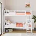 thumbnail image 2 of Storkcraft Caribou Twin over Twin Bunk Bed, White, 2 of 9