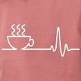 thumbnail image 3 of CafePress - Coffee Heartbeat T Shirt - Womens Comfort Colors® Shirt, 3 of 4