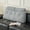Light Gray#2, variant on Z-Hom Twin Headboard Pillow with a Neck Roll Pillow, Faux Fur Triangle Backrest Pillows for Sitting up Reading for Bed Dorm Sofa(Gray, 30"x20"x8")