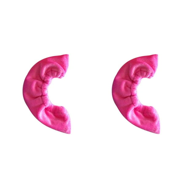 Sonducket Pack de 2 fundas protectoras para patines de hielo, Unisex, reutilizables, lavables, portátiles, para interior y exterior, equipo de protección Rosado 2piezas Sonducket CBP497610