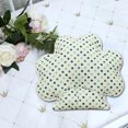 thumbnail image 6 of Hvmvliv St. Patrick's Day Clover Shaped Decorative Pillow, 40x40cm Green Multicolor Linen Pillow for Sofa Bedroom, Holiday Gift with Festive Pattern Green, 6 of 7