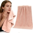 thumbnail image 2 of Cozival Cotton Hand Towels, 35X75Cm Pure Cotton Towel, Thickened Highly Absorbent Soft Face Hand Towel, Plain Color Quick-Dry Household Bath Towel, Absorbent Face Towels, Hot Pink, 2 of 8