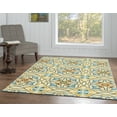 thumbnail image 3 of Linon Trio Ettie Hand Tufted Polyester 5'x7' Rug in Ivory, 3 of 3