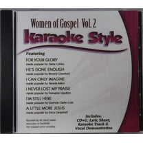 Women of Gospel Volume 2 Daywind Christian Karaoke Style NEW CD G 6 Songs