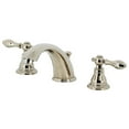 thumbnail image 2 of Kingston Brass  American Classic 8 in. Widespread Bathroom Faucet Matte Black Matte, 2 of 5