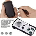 thumbnail image 4 of LED Illuminated Magnifying Glass with Light, High Magnification, Portable Jewelry Coin Stamp Identification Tool, 4 of 8