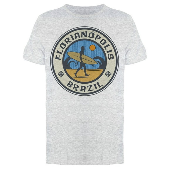 Florianopolis Brazil Stamp Tee Men's -Image by Shutterstock