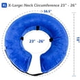 thumbnail image 2 of Inflatable Dog Cone Neck Collar for After Surgery, Soft Dog Cones Protective Pet Recovery Collar, Dogs Cats e-Collar Prevent Pet from Licking Touch Wounds, 2 of 7