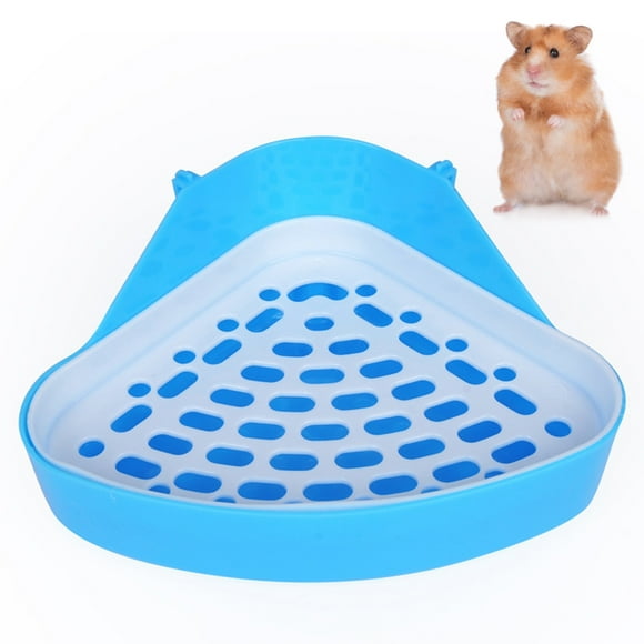 Pet Toilet Portable Pet Training Toilet Rat Toilet Small Animal Triangle Toilet
