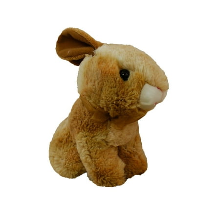 Spring Bunny - Happy Spring Plush Golden Sitting Bunny