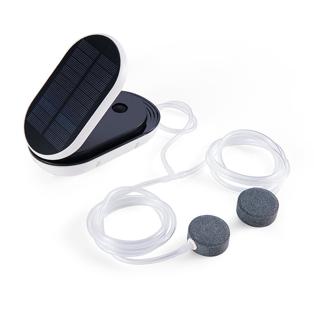 Bomba De Aire Abatible Con Energía Solar Para Piscina, Estanque, Tanque De Peces, Oxigenador, Aireador De Oxígeno seitruly PT001324-00