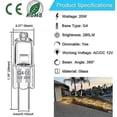 thumbnail image 4 of 20-Pack G4 Halogenlampor 20W 12V Varmvita Ljus fr Perfekt Belysning.., 4 of 4