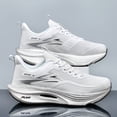 thumbnail image 4 of Lightweight Breathable - Men Running Shoes with Carbon Plate Technology - Cushioned Support - Low-Top Lace-Up Sneakers - MD Solefor All-Season, Casual & Hiking, 4 of 9