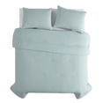 thumbnail image 6 of True Comfort + Mill & Thread Waffle Comforter Set, King - Aqua, 6 of 8
