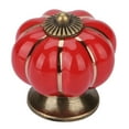 thumbnail image 4 of Ceramic Handles,Ceramic Pumpkin Knobs European Cabinet Knobs Drawer Knobs High Capacity, 4 of 8