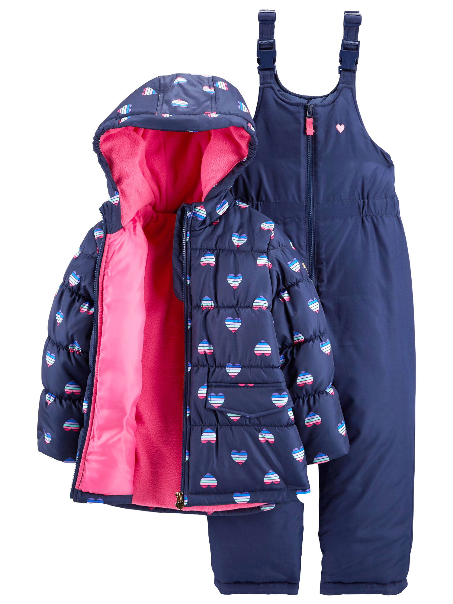 OshKosh BGosh Girls Best Snow Bib Snowsuit