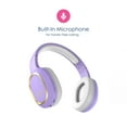 thumbnail image 4 of Packed Party PKHP120PR Wireless Over Ear Headphones, Lavender Love, 4 of 10