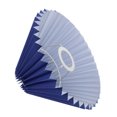 thumbnail image 4 of ORDDIART 1Pcs Simple Pleated Design Lampshade Blue for Living Room Lamp, 4 of 5