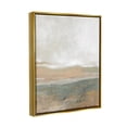 thumbnail image 4 of Stupell Industries Neutral Desert Abstraction Abstract Painting Gold Floater Framed Canvas Art Print Wall Art, 25 x 31, 4 of 10
