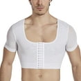 thumbnail image 2 of Ropa interior semitransparente sin mangas de gasa de color sólido para hombre, lencería de poliéster para hombre., 2 of 9