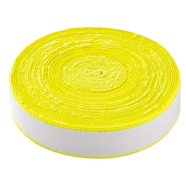 GLFILL Ruban de Prise Serviette Durable Enveloppe de Tennis Rouleau de Raquette 10m Sportif Jaune