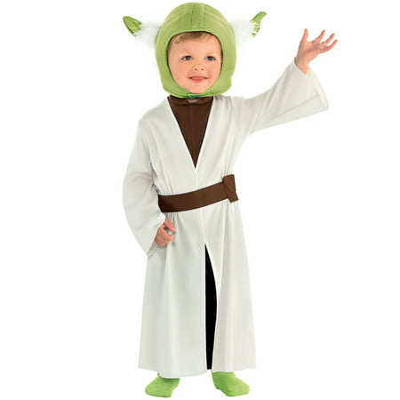 Party City Yoda Halloween Costume for Babies, Star Wars, Includes Accessories