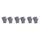 thumbnail image 5 of Jumpingount 1 par de guantes sin dedos tejido artesanal guante de medio dedo mujeres hombres cómodo tejido calentador de manos para exteriores gris claro Type1 NO1 Jumpingount CBP338824, 5 of 6