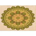 thumbnail image 1 of Ahgly Company Machine Washable Indoor Rectangle Transitional Dark Bisque Brown Area Rugs, 2' x 5', 1 of 7