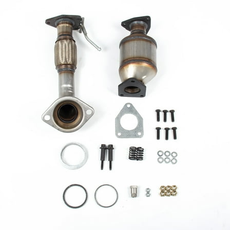 Front & Rear Manifold Catalytic Converter For 2008-2012 Honda Accord 2.4L