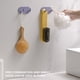 thumbnail image 2 of Injueey Gancho autoadhesivo Creativo en forma de U Ganchos fuertes Soporte para colgar sin perforaciones Accesorios de baño para el hogar Almacenamiento y organización del hogar color crema, 2 of 6