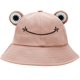 thumbnail image 1 of Sombrero de rana, sombrero de cubo para el sol para mujer, sombrero de cubo de rana, sombrero de cubo transpirable plegable para exteriores de verano para mujer Adepaton LKX-0698-10, 1 of 7