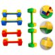 thumbnail image 3 of 3 pares para niños Mañana Ejercicio Barbells Pasas de plástico Mancuernas para niños Suministros de ejercicio (color aleatorio), 3 of 7