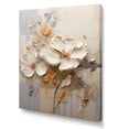 thumbnail image 2 of Designart "Gentle Petal Dance In Beige Tones I" Flowers Wall Art Prints, 2 of 7