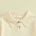 thumbnail image 5 of TOWED22 Toddler Baby Boy Fall Winter Clothes Long Sleeve Sweatshirt Pullover Tops + Joggers Pants Outfit Set Size:6-12 M,Color:Yellow, 5 of 6