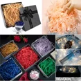 thumbnail image 5 of 100 g de rafia de colores, papel de hierba Lafite triturado y arrugado, relleno de rafia para caja de regalo de boda o fiesta, material de embalaje de dulces, 5 of 5