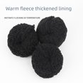 thumbnail image 5 of Men Sherpa Lined Slipper Socks, Vintage Ethnic Geometric Knit Non Slip Gripper Winter Warm Sock, 5 of 5