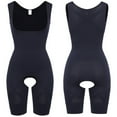 thumbnail image 3 of MISS MOLY Shapewear Bodysuit for Women Tummy Control Open Bust Body Shaper Slimming Waist Trainer Briefer, 3 of 7