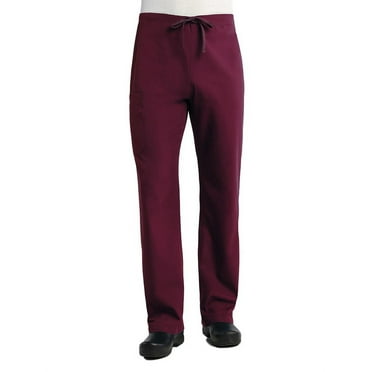 Red Panda Unisex Straigh Leg Drawstring Scrub Pant