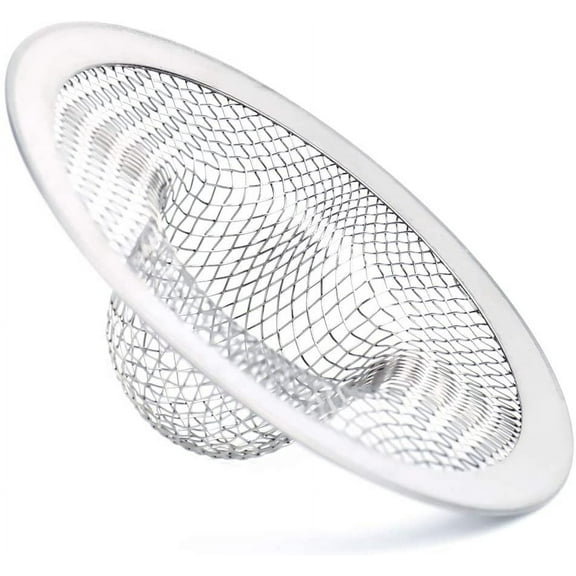 Monebena 50 Pack Stainless Steel Sink Strainer, 2-3/4 Inch Slop Basket Filter Trap for Kitchen, Bathroom, Balcony, Floor Drain (2-3/4 Inch)