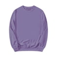 thumbnail image 5 of Lars Amadeus Men's Casual Long Sleeve Solid Color Basic Round Neck Pullover Sweatshirt, 5 of 6