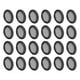 thumbnail image 1 of 24 Piezas de Cubiertas de Ventilación Circular Soffit Vent 50mm/2" Acero Inoxidable Cubierta de Ventilación Soffit Negra, 1 of 7