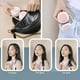 thumbnail image 2 of G02 Hanging Neck Fan 3 Speeds Bladeless Neckband Fan Portable Mini Air Cooler - Pink+White, 2 of 5