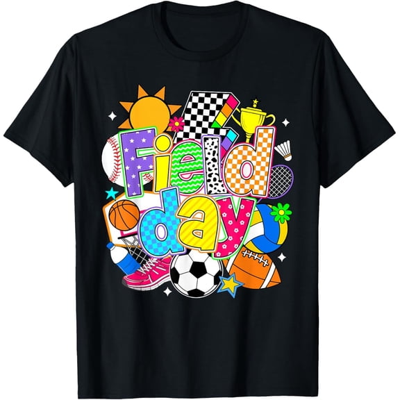 Field Day 2026 Let The Games Begin Field Trip Teacher Kids T-Shirt