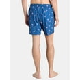 thumbnail image 3 of George Men's & Big Men's Performance Lined Swim Trunks, 7" Inseam, Sizes S-3XL, 3 of 5