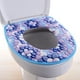 thumbnail image 3 of Estera del asiento del inodoro con estera del inodoro suave y cálida engrosada con cremallera, 3 of 5