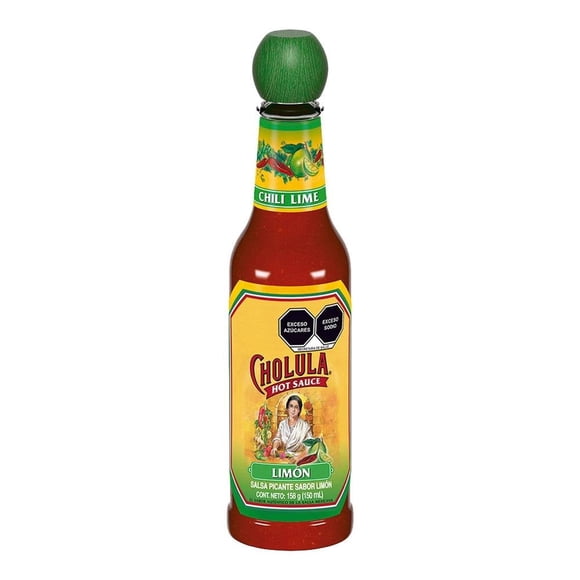 Salsa picante Cholula sabor limón 150 ml
