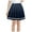 Blue, variant on Fsqjgq Skirt for Women Tennis Trendy Casual Pleated Skirts Female High School Solid Color High Waist Knee Pleated Miniskirt Black Tennis Skirt White Mini Skirt Business Casual Skirt S